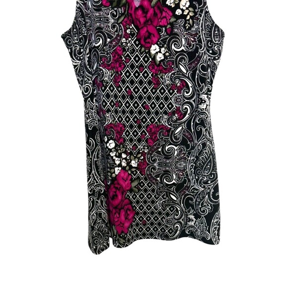 WHITE HOUSE BLACK MARKET Women's Polyester Tank‎ Top Floral Size S - Picture 4 of 8